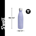 Miniatyrbillede 9 af 10: S'well Water Bottle 500ml burgundy Swirl