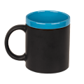 Miniatyrbillede 6 af 7: Out of the Blue Writeable Stoneware Mug with Chalk Red