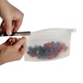 Miniatyrbild 1 av 5: MasterClass Reusable Silicone 500ml Food Bag