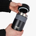 Miniatyrbild 9 av 10: Built Apex Water Bottle &amp; Food Flask Gift Set Black