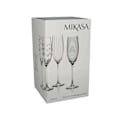 Miniatyrbillede 2 af 2: Mikasa Cheers Set Of 4 Flute Glasses