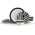 Pikkukuva 2 / 7: Mikasa Luxe Deco 12-osainen Ruokailuastiasto Kiinasta