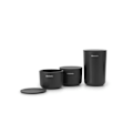 Miniatyrbild 3 av 7: Brabantia ReNew Bathroom Storage Pots 3pcs. White