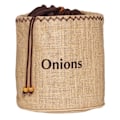 Pikkukuva 3 / 6: Natural Elements Storage Jute Sack Onion