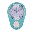 Miniatyrbild 6 av 7: Out of the Blue Wall Clock Kitchen with Timer Yellow