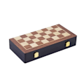 Miniatyrbillede 2 af 2: Longfield Folding Chess Set 30x30cm Ash Wood