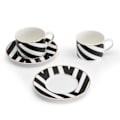 Pikkukuva 2 / 9: Mikasa Luxe Deco China Tea Cups Set - 2pc  - Geometric Black/White