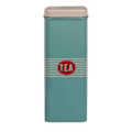 Miniatyrbillede 3 af 7: Out of the Blue Tin Box - Coffe, Tea, Sugar - Retro Red/Blue
