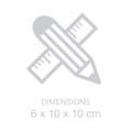 Miniatyrbillede 4 af 4: Balvi Photoframe Kube - 6 photos 10x10cm