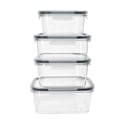 Miniatyrbild 1 av 7: MasterClass Eco Smart Snap Storage Containers Set - 4pcs.