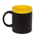 Miniatyrbillede 3 af 7: Out of the Blue Writeable Stoneware Mug with Chalk Red