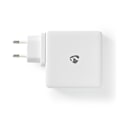 Pikkukuva 10 / 10: Nedis Quick Wall Charger - 65W - 2 x USB-C Output Valkoinen eleganssi