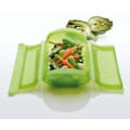Miniatyrbillede 1 af 5: LÉKUÉ Steam Cooker with tray 1-2p. Red