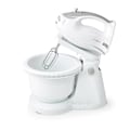 Pikkukuva 1 / 9: Nedis Hand Mixer 200W with Mixing Bowl - White