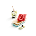 Miniatyrbillede 3 af 4: Lékué Ice Cube Tray - Heart - Red