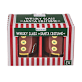 Miniatyrbillede 2 af 6: Out of the Blue Whisky Glasses Santa Costume - set of 2pcs.