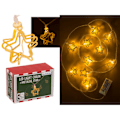 Pikkukuva 1 / 9: Out of the Blue 3D LED Light Chain - Metallic Stars