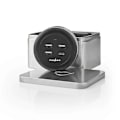 Miniatyrbild 1 av 10: Nedis Quick Desktop Charger - 30W - 3xUSB-A/1xUSB-C Grey