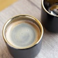 Miniatyrbillede 6 af 7: La Cafetière Double Insulated Espresso Cups Black/Gold 2pcs.