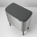 Miniatyrbillede 10 af 10: Brabantia BO Touch Bin 11 + 23L Matt Black