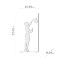 Miniatyrbillede 4 af 4: Balvi Bookend The Library - Black