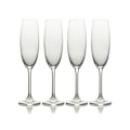 Miniatyrbillede 2 af 5: Mikasa Julie Champagne Flute Glasses Set 4pcs.