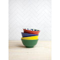 Miniatyrbillede 2 af 3: KitchenCraft Ceramic Cereal Bowl WOF Design - set 4 pcs