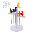 Miniatyrbillede 1 af 2: Balvi Snackfork Birdies Set 6pcs.