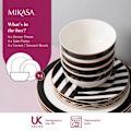 Pikkukuva 6 / 7: Mikasa Luxe Deco 12-osainen Ruokailuastiasto Kiinasta