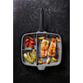 Miniatyrbillede 2 af 3: MasterClass Cast Aluminium Three Section Grill Pan