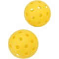Miniatyrbild 5 av 5: Plast Pickleball, Exakt Borrning Inomhus Träning Floorball Special Fogsvetsningsteknik Gul Stabil Flygrutt Maximal Studs för Inomhus