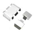 Miniatyrbilde 1 av 5: Rustfritt stål chassis rustning akselbeskytter bunnplate for Rc bane bil oppgraderingsdeler