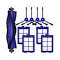 Miniatyrbillede 1 af 5: Reservedele til Robovac X8 Hybrid Robotstøvsuger, reservedele, tilbehør, hovedsidebørste, Hepa