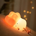 Miniatyrbild 2 av 5: Söt nattlampa för barn - silikonliggande kålnattlampa