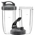 Miniatyrbillede 4 af 5: Flip Top To Go Låge Erstatning Velegnet Til Nutribullet Blender Juicer 600w 900w