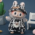 Miniatyrbild 1 av 3: [HH]Labubu Kläder Variation av Stilar Byxor Kjol Hatt Rem Byxor Tillverkare Hög Kvalitet Dolls not included Labu - 8