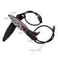 Miniatyrbilde 5 av 5: Motorsykkel foran LED blinklys røyklinse sideindikator for S1000r S1000rr S1000xr R1200gs _aoba