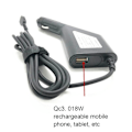 Miniatyrbild 3 av 5: 65w universell USB typ C bärbar dator DC billaddare nätadapter för 5v 12v snabbladdning 3.0