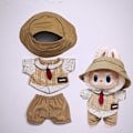 Pikkukuva 1 / 3: [HH]Labubu-vaatteet sopivat yhdelle, kahdelle ja kolmelle sukupolvelle Labubulle (vain vaatteet, nuket eivät sisälly) Top pants hat