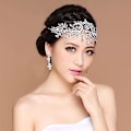 Miniatyrbillede 5 af 5: Rhinestone Krone Tiara til kvinder - Brude Tiara, Justerbar, Delikat, Charmerende og nem at bruge, WZ-174R