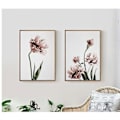Miniatyrbilde 4 av 5: Wekity Tulip Veggkunst Lerretstrykkplakat, Enkelt Motekunsttegning Dekor for Hjem Stue Soverom Kontor og Barnerom (Sett med 3 Uinnrammet
