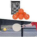 Miniatyrbillede 4 af 5: 6 stk. Pickleball bolde Pickle bolde konkurrencebold hulbold 74mm officiel størrelse bold Pickleball tilbehør til udendørs