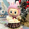 Miniatyrbild 1 av 2: [HH]Labubu Kläder Universal Sittande Stående Plyschdocka Designkläder Tillbehör Blind Box Labubu Kläder style 3