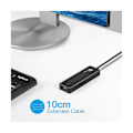 Miniatyrbillede 2 af 5: 6-i-1 Docking Station Usb Hub Adapter Med 4 Porte Usb 3.1 Gen 2 10gdps Tf Læser Slots Til Pc