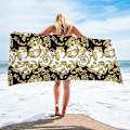 Miniatyrbillede 4 af 5: Avanceret Luksus Europæisk Design Mikrofiber Absorberende Strandhåndklæder til Mænd Kvinder Hjem/Hotel Badehåndklæder Strandhåndklæde