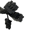 Miniatyrbillede 4 af 5: 3x 8-bens til 8-bens (6+2) PCIe VGA-forsyningskabel Flex til Supernova 650 750 850 1000 1600 2000 G2 G3 P