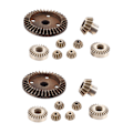 Miniatyrbild 1 av 5: 2x för A949 A959 - Uppgradering av metalldifferentialväxel för 1/18 A949 A959 A969 A979 K929 A959-b A969-b R