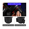 Miniatyrbilde 4 av 5: Multifunksjonell koppholder telefonholder stativ universell justerbar base for Model Y 2017-2023 tilgang
