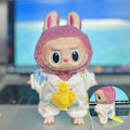 Pikkukuva 1 / 4: [HH] 17cm Labubu Popmarts Vaatteet ja Asusteet Nukke Macaron Paita Setti Täytetty Pehmo Sopii Vain Kangas 17CM 39