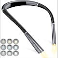 Miniatyrbilde 1 av 5: Halsleselampebok, oppladbar LED-boklampe for lesing i sengen, 3 farger øyebeskyttelsesmodus